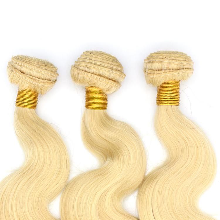 Brazilian Remy Hair Body Wave 613 Blond Human Hair Weave
