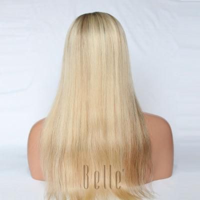 Belle Natural Parting 100% Human Hair Full Handtie Glueless Wig