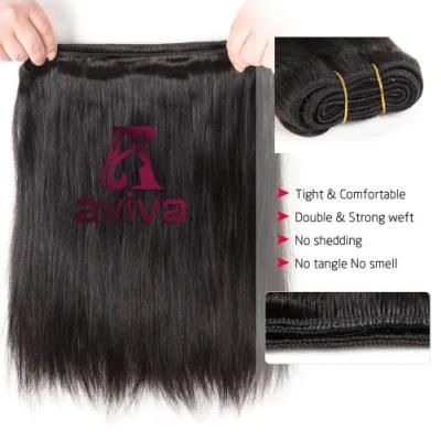 7A Brazilian Hair Straight 6PCS /Lot 100% Raw Unprocessed Human Hair Extensions 8inch 10inch Virgin Hair Extension