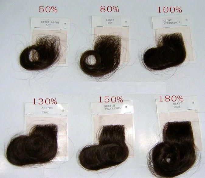 2022 Human Hair Bleach Knots French Lace Hair System