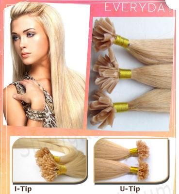 U-Tip/I-Tip/V-Tip Prebonded Hair Extension Human Hair