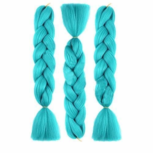 Wholesale Hair Synthetic Hair Braids Single Color Brading Hair Extension
