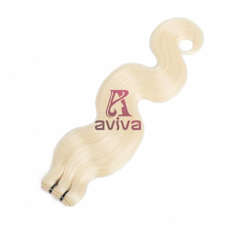 Unprocessed Brazilian Body Wave #613 Virgin Hair Weave Natural Color Human Hair Extension