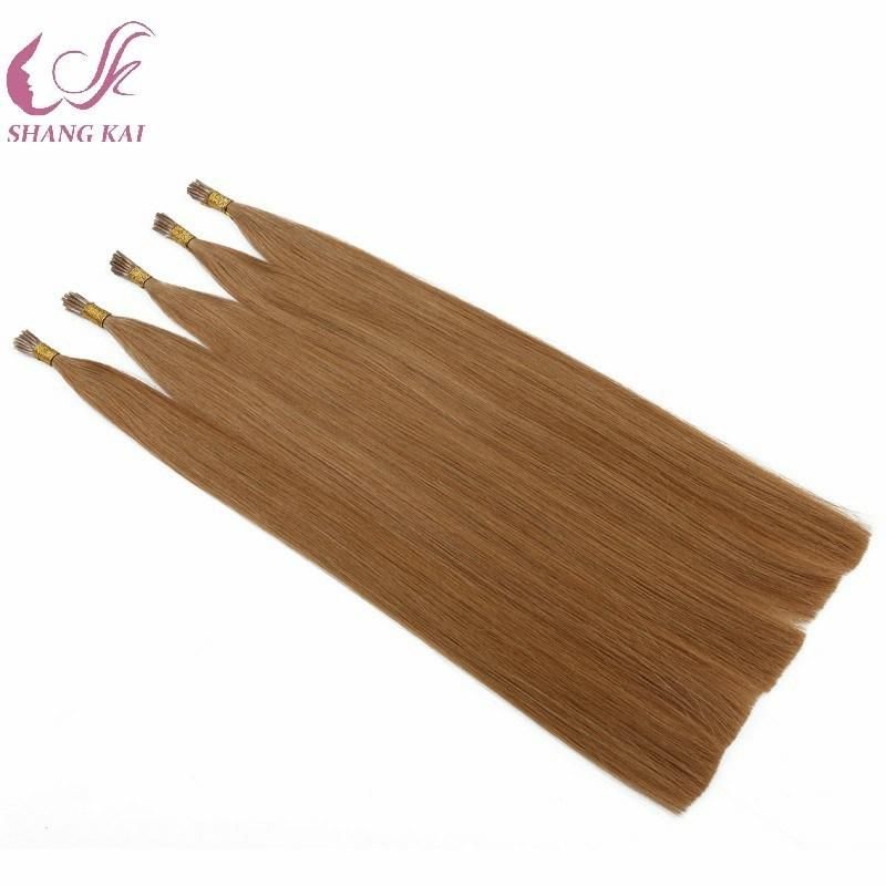 Good Quality I Tip Hair Extension, Brazilian Virgin Human Hair Double Drawn