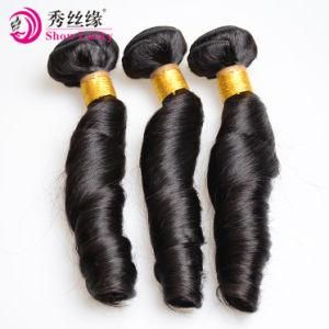 Unprocessed 9A Cuticle Aligned Virgin Hair Cheap Peruvian Human Hair Spring Curly Hair Weft Bundles