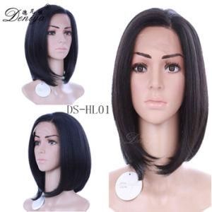 Fashion Synthetic Natural Color Short Bob Lace Front Wig