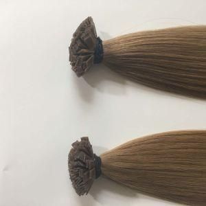 8# Pre Bonded Keratin Flat Tip Brazilian Virgin Remy Human Hair Extensions
