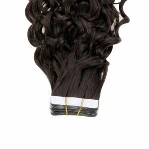Silky Curly Tape in Hair Extensions Deep Wavy