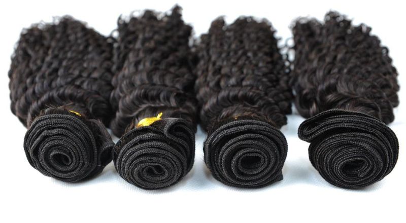 100% Human Hair Extensions Brazilian Virgin Hair Deep Wave
