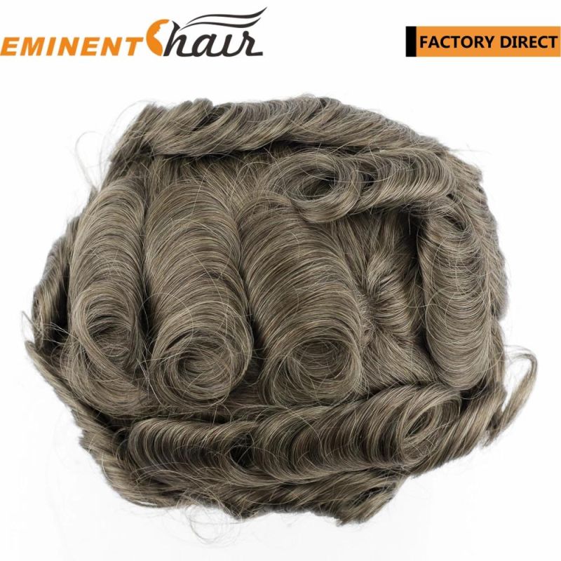 Custom Human Hair Mono Toupee