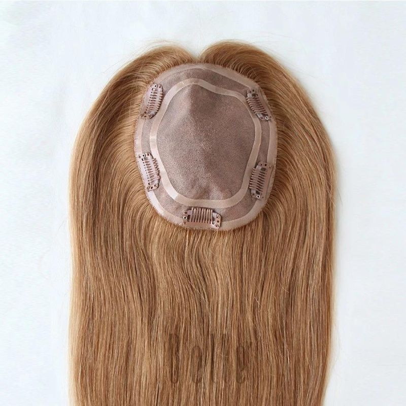 100% Top Quality Virgin Human Hair Mono Topper