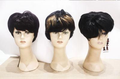 Wendy Hair Hotselling Afro Short Hair Ladies&prime; Synthetic Wig