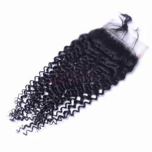 4*4 Brazilian Virgin Middle/Free/Three Part Human Hair Lace Closure