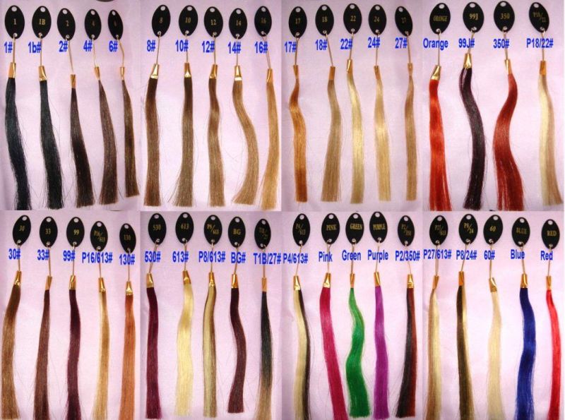 Pre-Bonded Hair Extensions Remy Human Hair Extensions 1g/Strand Silky Straight Stick Hair Extensions