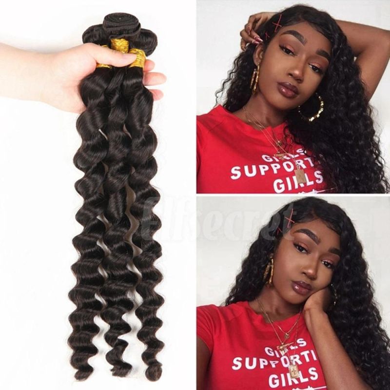 Kbeth Best Deep Loose Wave Bundles Virgin Brazilian Human Hair Bundle Wholesale Mink 9A 10A Grade Hair Weaving Vendors