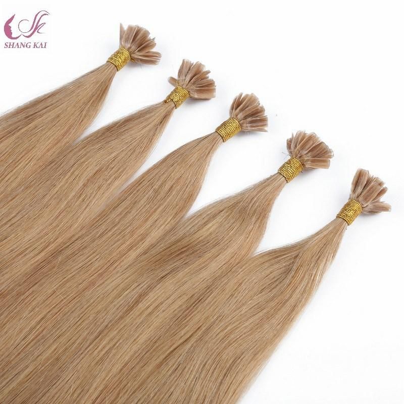 Luxury Quality Double Drawn 100% Remy Human Hair I/Flat/U/V Tip Prebonded Brazilian Remy Hair Extensions