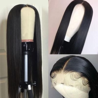 Wholesale Brazilian Hair HD Lace Front Wig, Virgin Cuticle Aligned Human Hair Full Lace Wig, 13X6 Lace Frontal Wig for Black Wome
