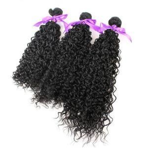 Wholesale Remy Kniky Curly Hair Pieces Hair Wxtension