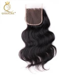 Natural Peruvian Virgin 10A Grade 100% Human Hair Closure