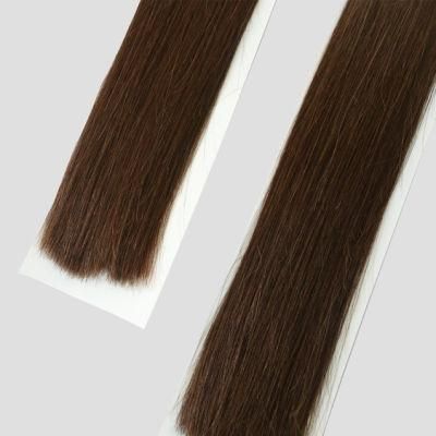 Wholesale Double Drawn Remy Skin Weft Tape Hair Extensions 100% Ponytail Human Cuticle Hair Tape in Hair Extensions