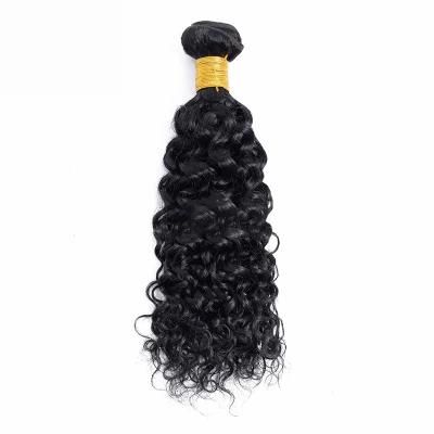 100% Human Virgin Hair Water Wave Natural Color Bundles