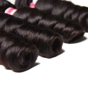 100% Remy Brazilian Human Hair Loose Wave Hair Weave Extension