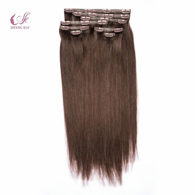 Remy Human Hair Seamless Clip Human Hair Extensions Luxy Seamless Remy Hair