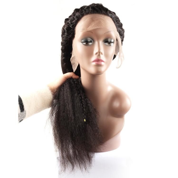 Wholesale 13X4 Lace Front Yaki Straight Human Hair Wig