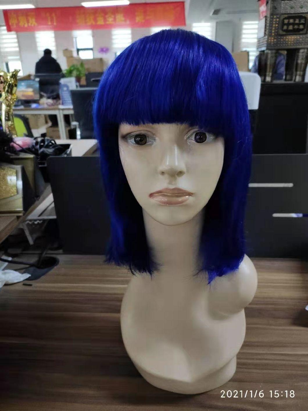 Raw Brazilian 100% Human Hair Colored Bob Wigs