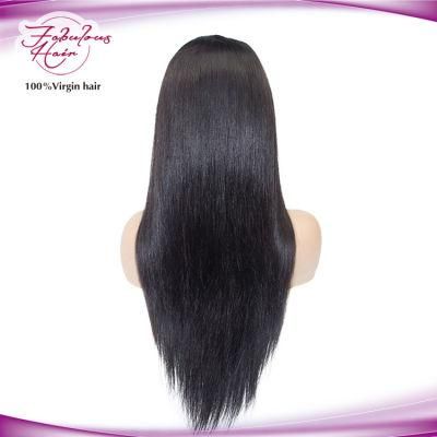 Silky Straight Grade 12A Brazilian Human Hair Lace Front Wigs