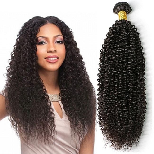 Kbeth Wholesale Price Good Quality OEM/ODM 8A Kinky Curly 4 Bundles Raw Hair Vendor Unprocessed Virgin Brazilian Hair Bundles Ready to Ship