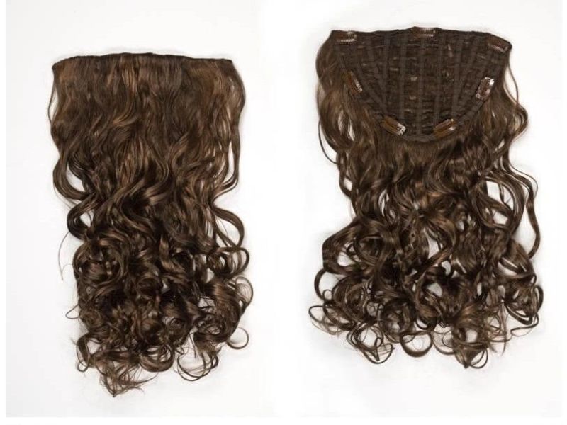 Clip in Hair Extension Virgin Hair Clip on Hair Extensions (AV-HW00-17)