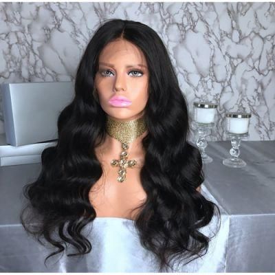 Riisca Brazilian Human Virgin Hair Full Lace Wig Body Wave