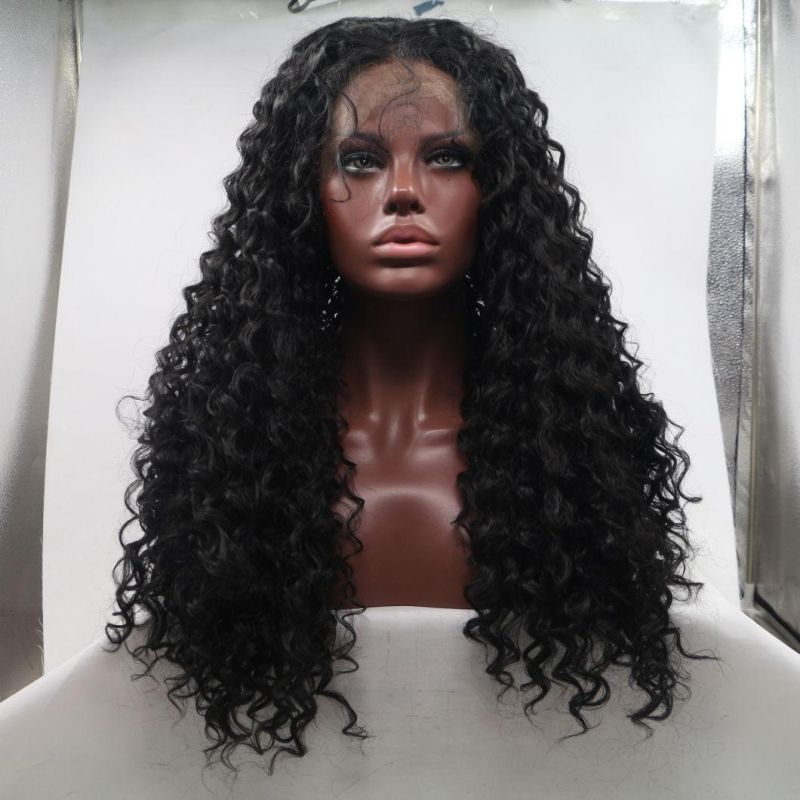 Top Quality Long Colored Lace Frontal Wig Synthetic Hair Wigs