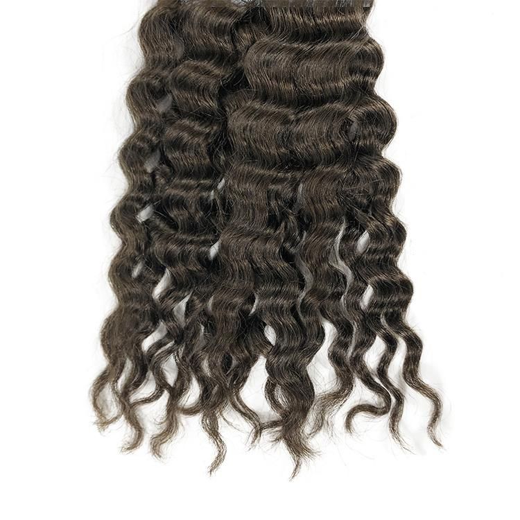 12A Raw Unprocessed U Tip Human Hair Extensions #Black