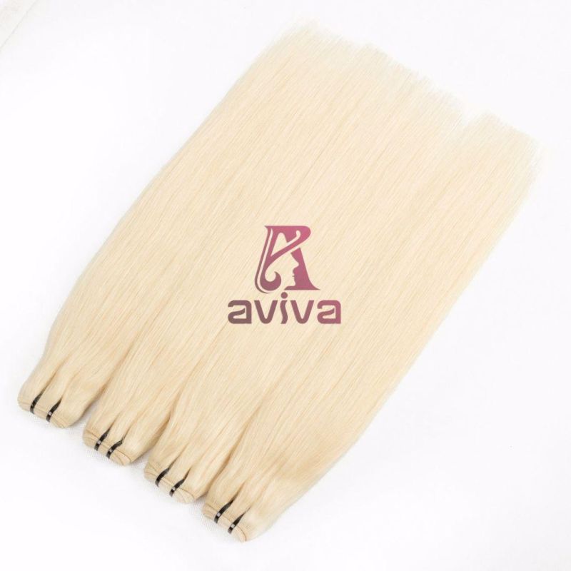 Unprocessed Brazilian Straight #613 Virgin Hair Weave Natural Color Human Hair Extension