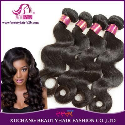 100% Human Hair, Body Wave, Top Quality, Resonable Price, Hair Weft, Natural Color