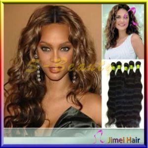 2013 Machine Weft /Virgin Deep Wave/ Mongolian Hair Weave