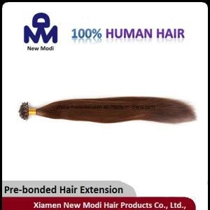 Pre-Bonded Indian Remy Nail Hair Product U-Tip Human Hair Extension