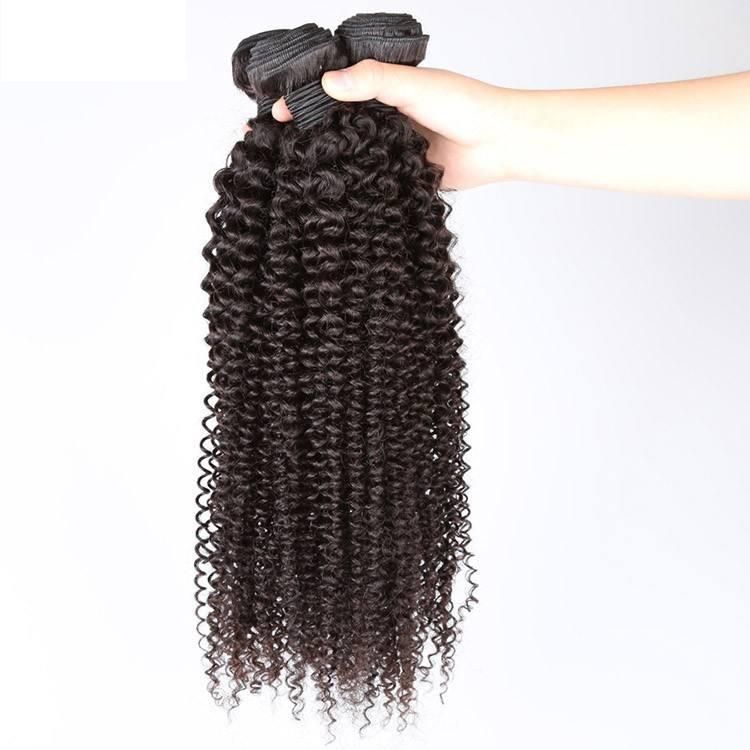 High Quality Beautiful Black Curly Hair, Unprocessed Kinky Curly Hair.