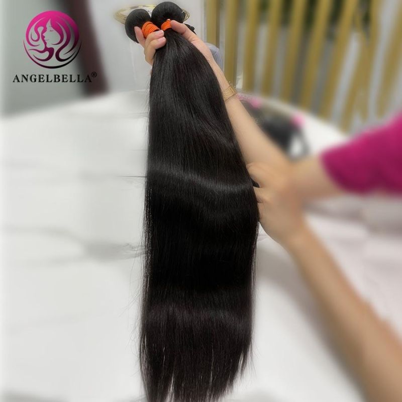 Natural Black 100% Remy Straight Brazilian Hair Remy Clip in Hair Extensions Double Drawn Remy Virgin Hair