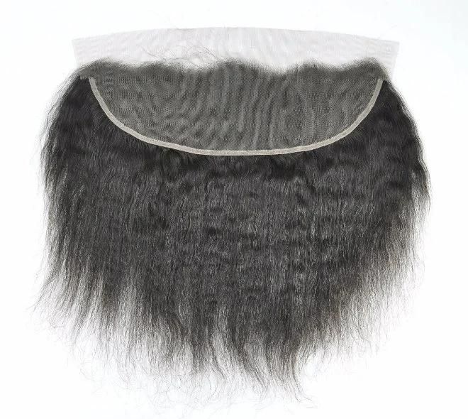 Virgin Human Hair Lace Frontal at Wholesale Price (Kinky Straight)
