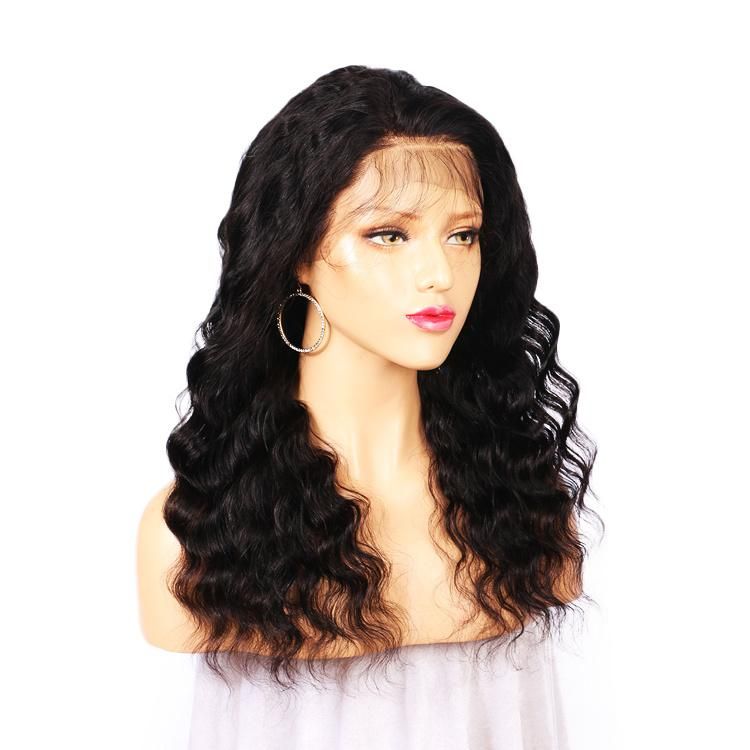 Cuticle Aligned Hair Deep Wave Human Hair Lace Wig