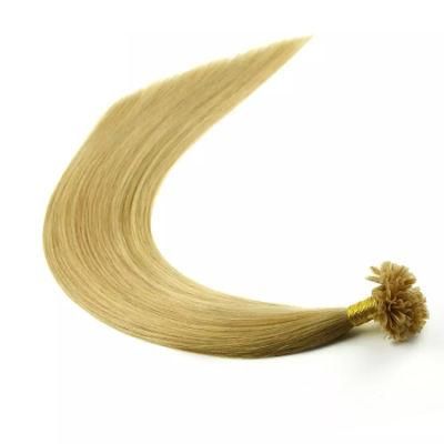 20&prime;&prime; 22&prime;&prime; 1g/Strand Real Remy Fusion Flat Tip Extension Human Hair Natural Black Italian Keratin Capsule Hair 50g