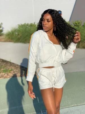 100% Brazilian Human Hair Weaving Kinky Curly 16&quot;Natural Color