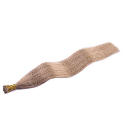 I Tip Remy Human Hair Extensions Pre Brown Keratin Stick in Hair Extensions
