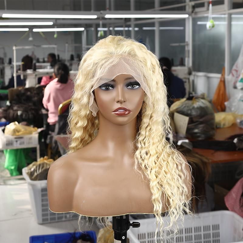 High Quality Blonde Wig 100% Human Hair 13*4 Lace Front Wig