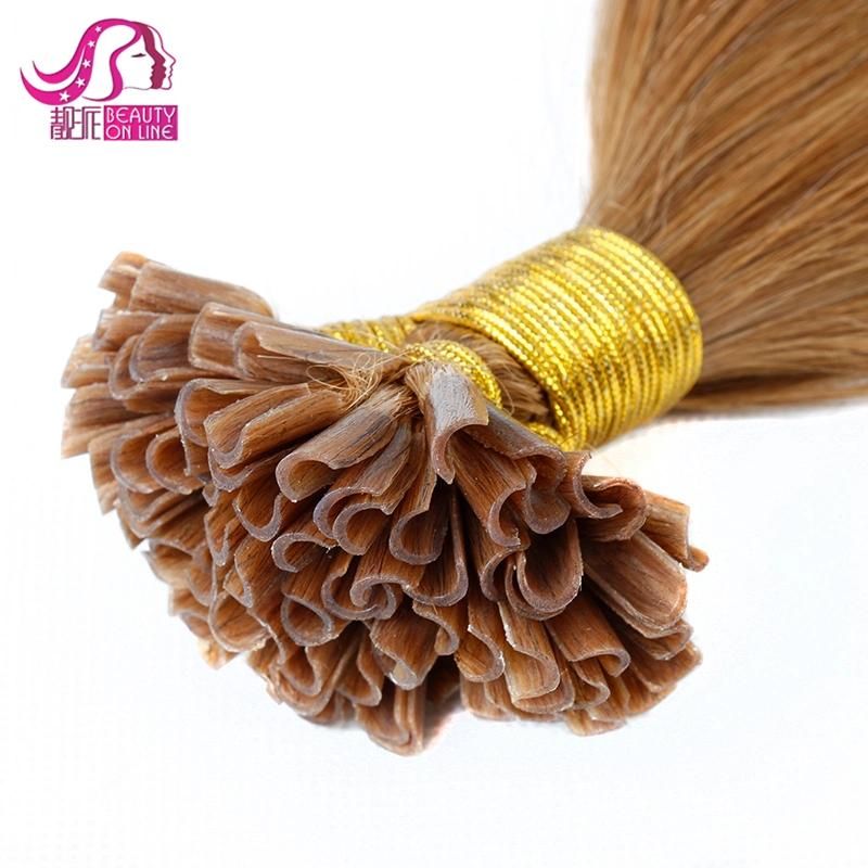 100% Human Hair Prebonded Hair, U Tip Hair