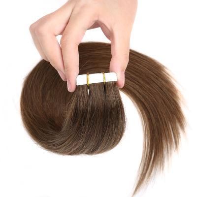 Cheap Wholesale 100% Human Hair Grade 7A Double Drawn Tape Hair Extensions in Dubai