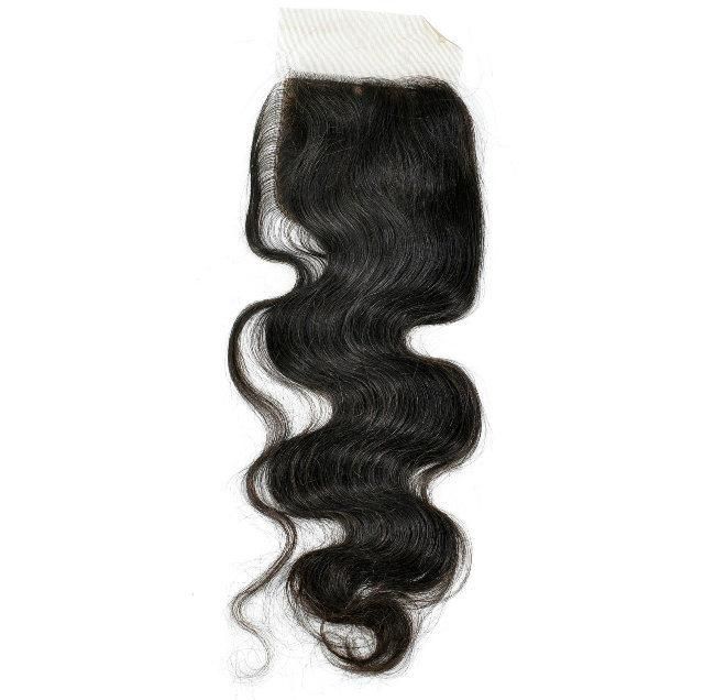 Virgin Human Hair Silk Closure at Wholesale Price (Body Wave)